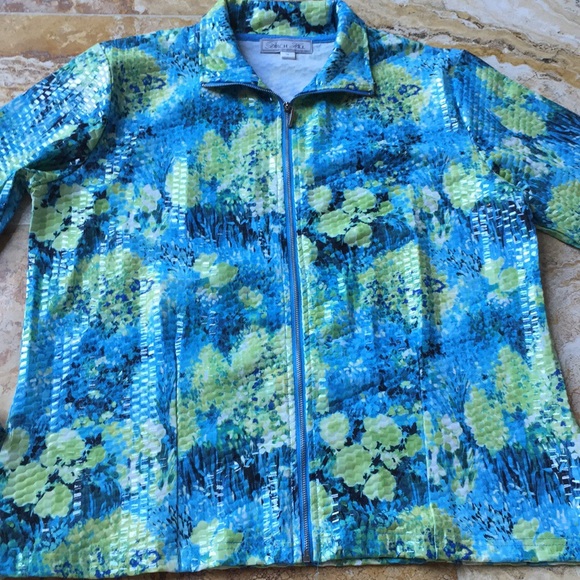 Birch Hill wearable art/shimmering impressionist - Picture 3 of 8